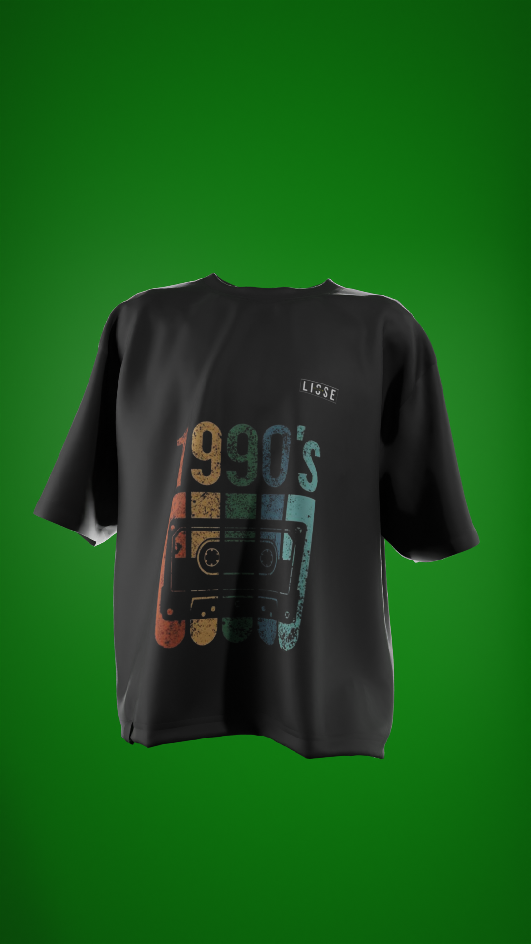 Oversized Tees - 1990 Retro Collection