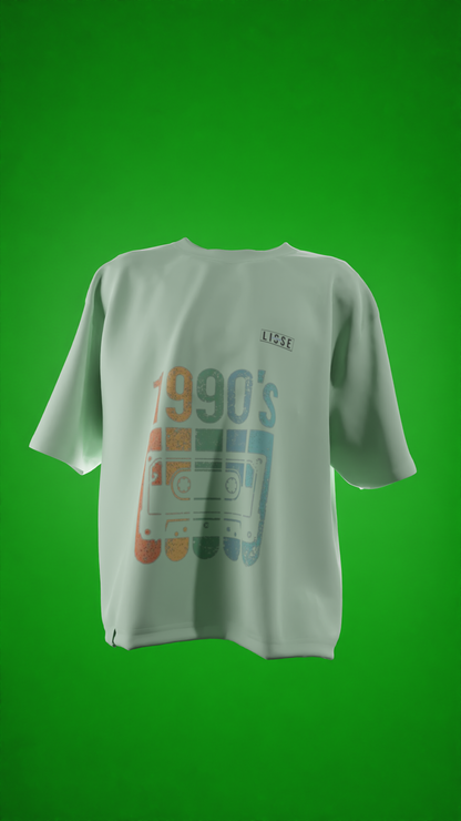 Oversized Tees - 1990 Retro Collection