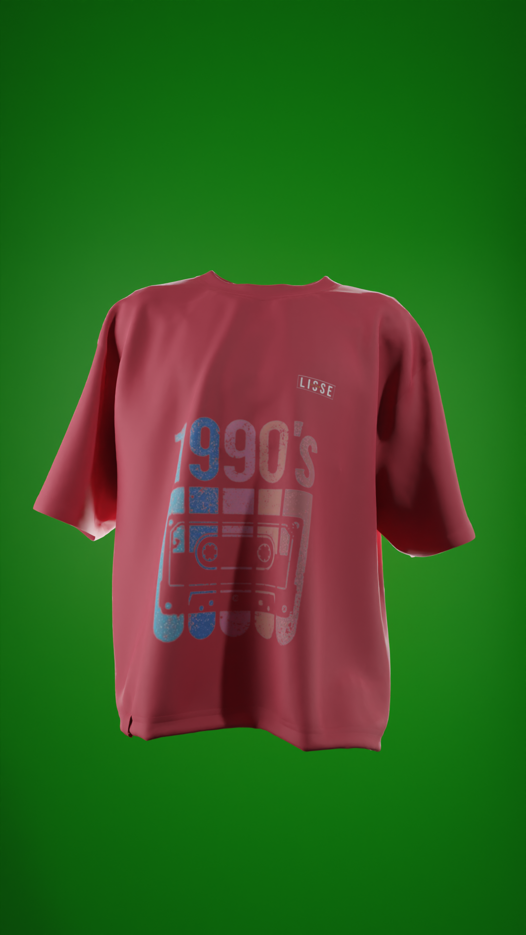 Oversized Tees - 1990 Retro Collection