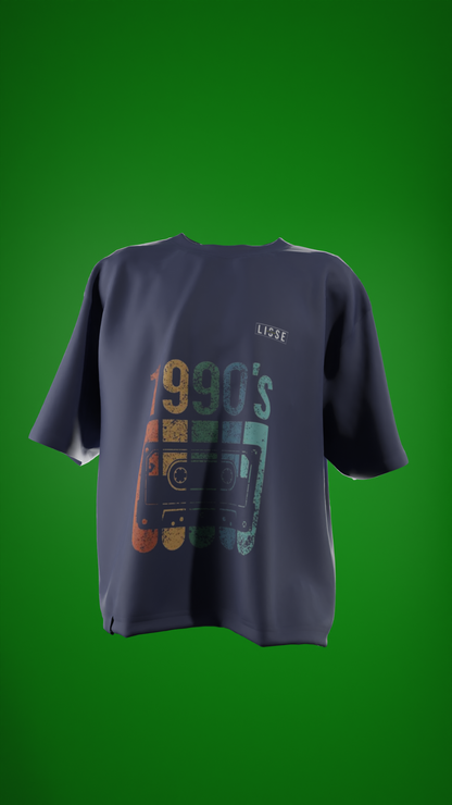 Oversized Tees - 1990 Retro Collection