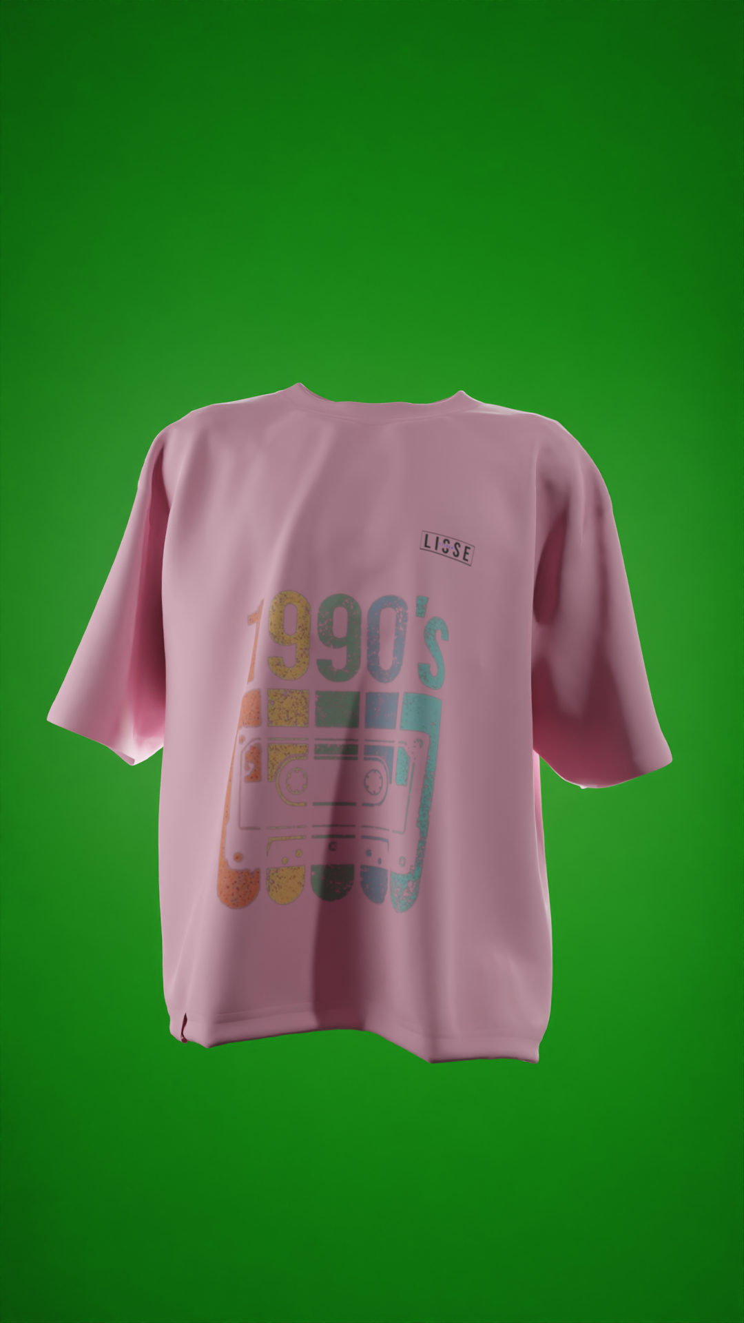 Oversized Tees - 1990 Retro Collection