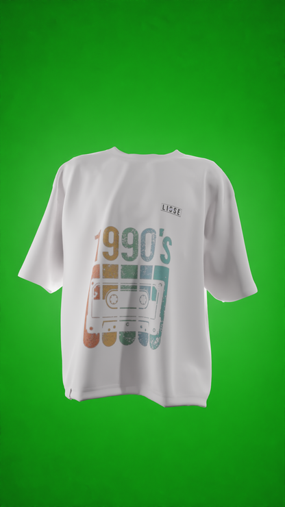 Oversized Tees - 1990 Retro Collection