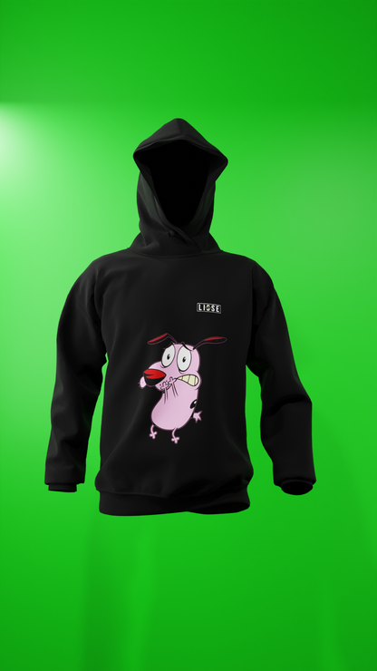 Hoodie - Courage the Cowardly Dog