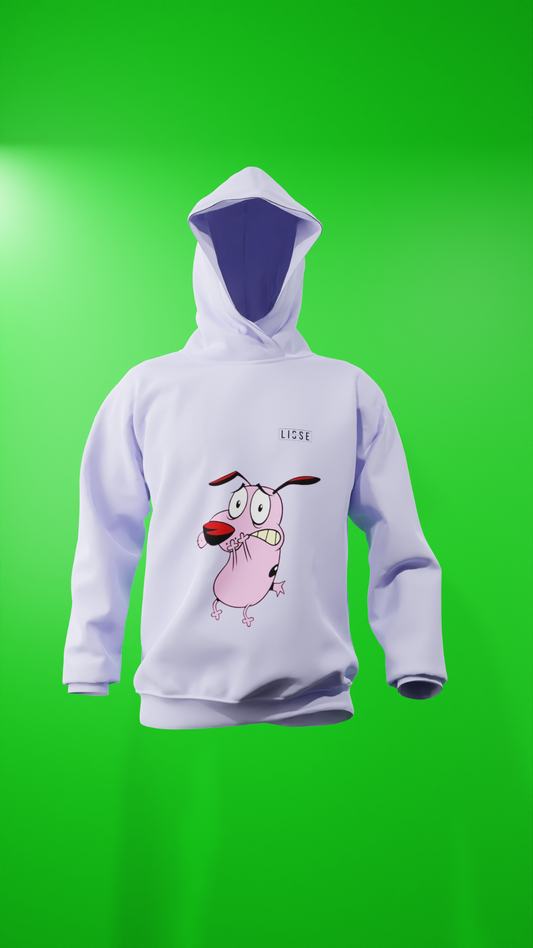 Hoodie - Courage the Cowardly Dog