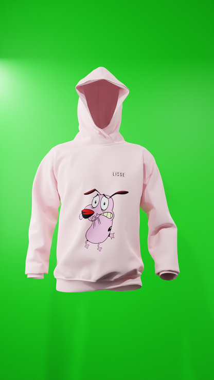 Hoodie - Courage the Cowardly Dog