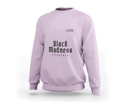 Sweatshirt - Black Madness