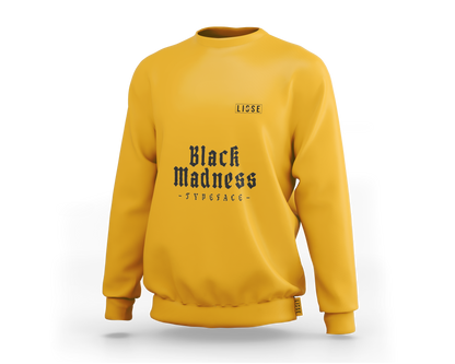 Sweatshirt - Black Madness