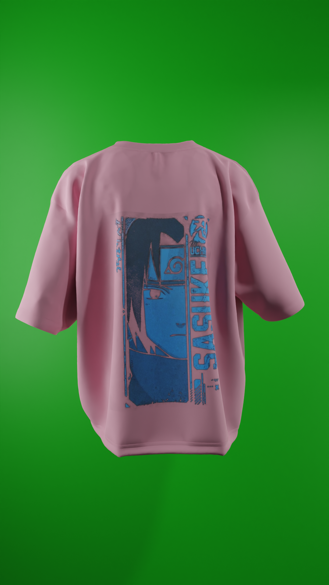 Oversized Tees - Sasuke